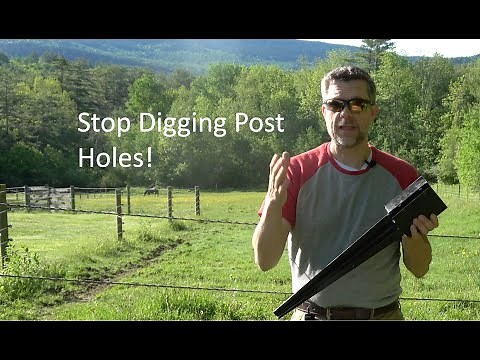 STOP Digging Post Holes: Use this SIMPLE Anchor System Instead!
