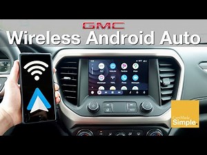 How To: Setup Wireless Android Auto in GMC Vehicles