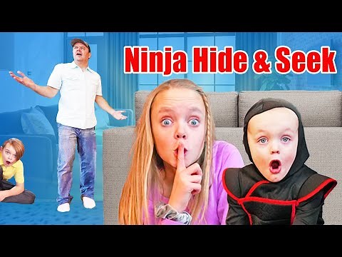 Sneaky Ninja Hide and Seek! The Fun Squad on Kids Fun TV