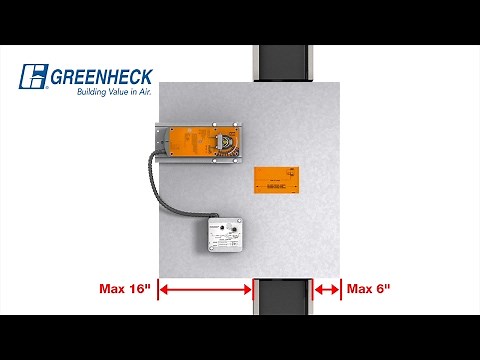 Greenheck - Fire Safety Damper Installation