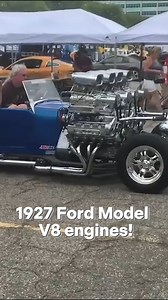 51K views · 1K reactions | 1927 Model T powered by two 4.6 -liter modular Ford V8 engines! | American Muscle Cars | Facebook