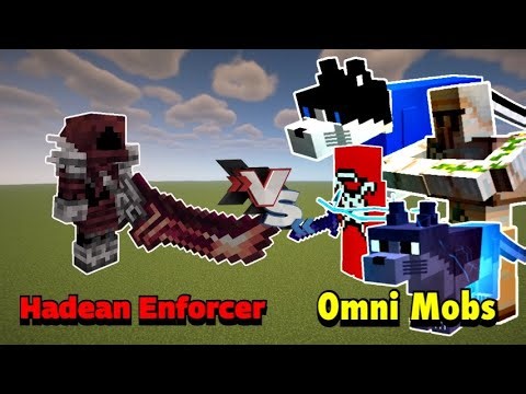 Hadean Enforcer VS Omni Mobs | Minecraft |Mobs Battle