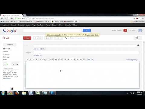 How to Paste a JPEG Into an Email : Tech Niche
