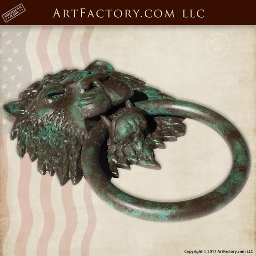 Door Knockers: Custom Wrought Iron Knockers And Ring Pulls