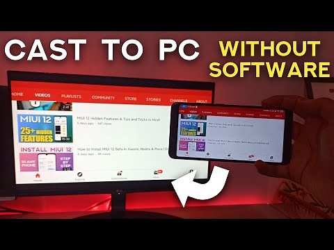How Cast Android Screen to PC | Screen Mirror to Windows Computer | Wireless Screencast