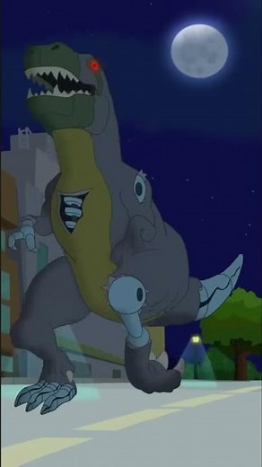 Rescue Bots Versus T-Rex! | Transformers: Rescue Bots | Transformers Junior