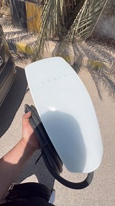 3.2K views · 208 reactions | ميزة شاحن التسلا الجداري Wall Connector | محمود محمد الحواري | Facebook