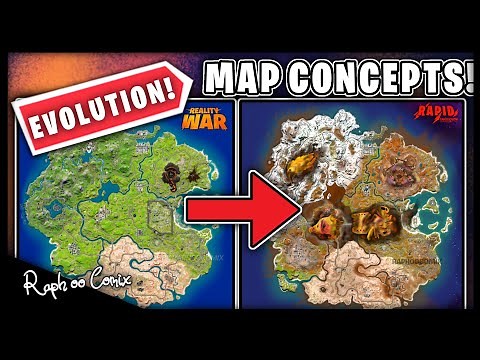 My Custom Fortnite Map Concepts EVOLUTION
