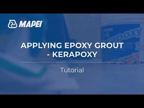 Kerapoxy - Epoxy Grout Application