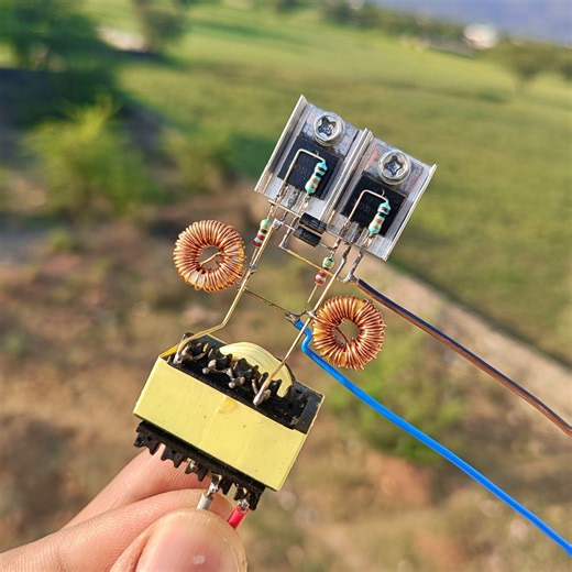 Build a Powerful High Frequency Inverter Circuit | SR Electric