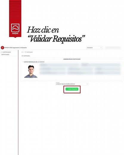 SOLICITUD DE CERTIFICADO SEGUIMIENTO A GRADUADOS | ESPOCH 2026