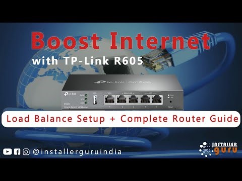 TP-Link R605 Load Balance Router Setup | Multiple WAN Internet Speed Boost & Full Guide #tplink