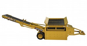 Scalper 77C - A Portable Topsoil and Rock Screen - Screen Machine Industries