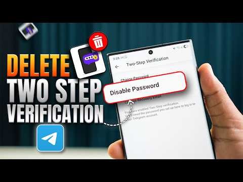 How to Delete Two-Step Verification on Telegram | Reset Telegram Two Step Verification Password