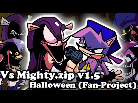 FNF | Vs Mighty.zip v1.5 Halloween (Fan-Project) | Mods/Hard |