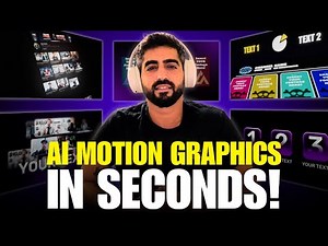 How I Create VIRAL Motion Graphics in Seconds with AI