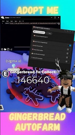🍪Adopt Me Script | Gingerbreads Autofarm Hack #scriptadoptme #adoptme #adoptmescript #adoptmeroblox