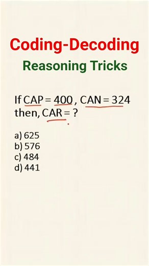 🔥 Coding Decoding Reasoning Tricks 🔥 | Coding and Decoding Reasoning | #shorts