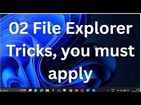 2 File Explorer Tricks Every Windows User Must Know