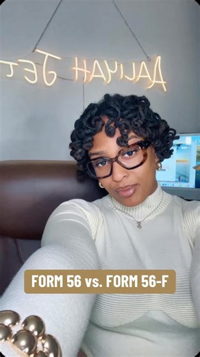 𝐀𝐀𝐋𝐈𝐘𝐀𝐇 𝐉𝐄𝐓𝐎𝐈 on Instagram: "IRS FORM 56 vs. FORM 56-F💎 Do you know the difference between the two? #IMPORTANTINFORMATION"