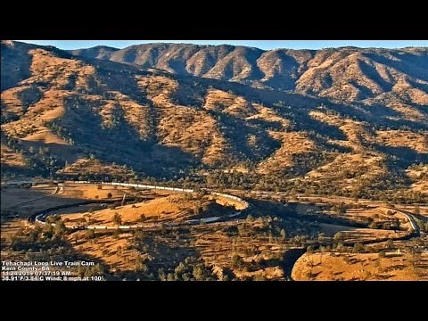 Tehachapi Live Train Cams at The Tehachapi Loop