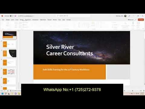 PowerPoint Module 1a Silver River Career Consulting | Module 1a Silver River Career Consulting