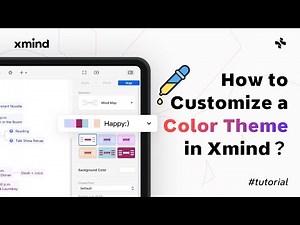 How to Customize a Color Theme in Xmind?｜Feature Tutorial