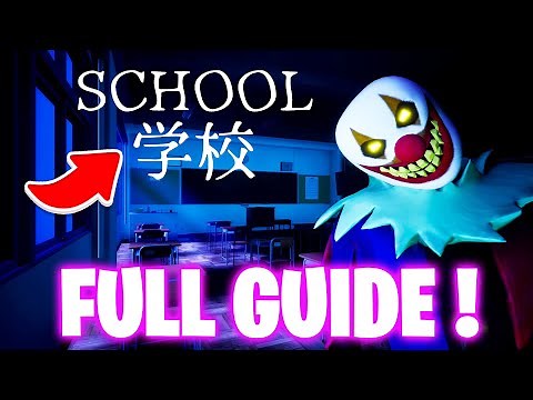 How To Complete School Fortnite - Horror School Map Guide - by Yukinoshin