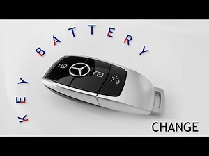 Mercedes Key Battery Change