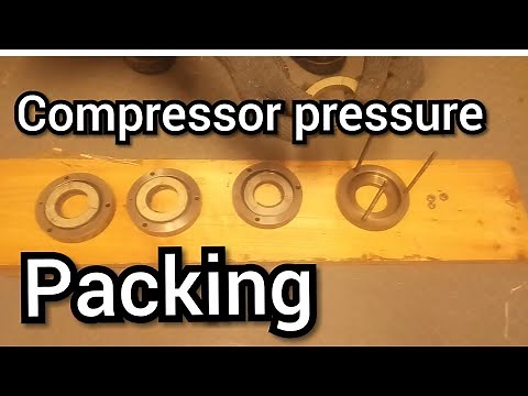 Reciprocating compressor pressure packing assembling