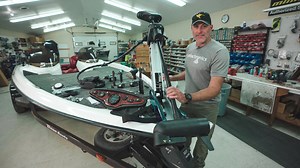 Knock a few ﹩HUNDO off the top of your trolling motor upgrade by doing the install yourself! Andy Kratochvil of Fish Lectronics of Nisswa shows us how. #boatrigging #minnkota #trollingmotor #ultrex | Wired2Fish