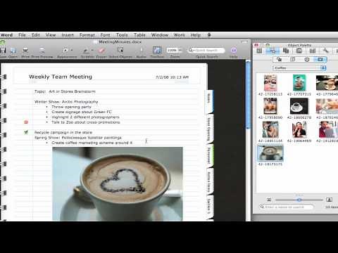 Microsoft Word Notebook