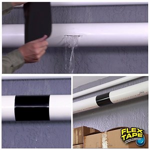 For a quick and easy repair on a leaking pipe, grab a roll of Flex Tape®! | Flex Seal