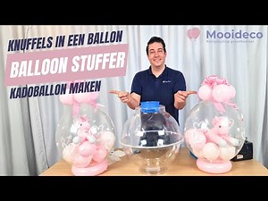 Hoe maak je een cadeau ballon met een balloonstuffer
