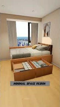 Small Bedroom Layout Hack for Sleep, Study, and Storage