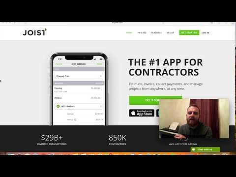 Joist Contractor App - Review and Walkthrough