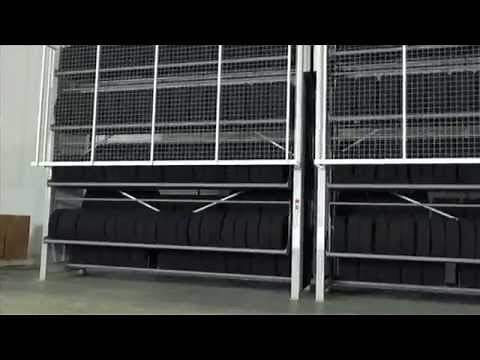 Automated Tire Storage - Vertical Carousel