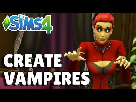 How To Turn Your Sim Into A Vampire | The Sims 4 Guide