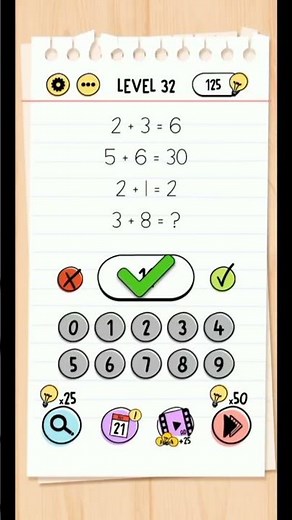 Brain Test Level 32 – How Can This Be Correct? (Full Solution + Explanation)