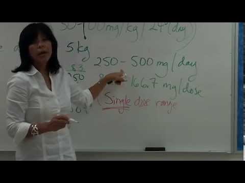 Safe Dosage calculations