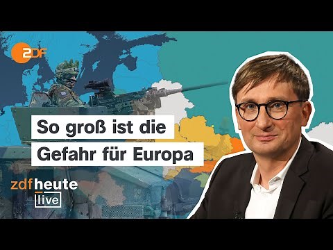 Militärhistoriker Neitzel über drei Jahre Krieg und was Deutschland jetzt tun muss | ZDFheute live