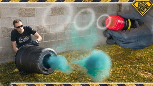 Build next level vortex cannons for powerful air blast experiments