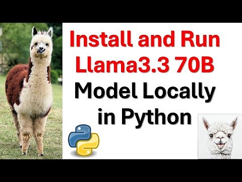 Install and Run Llama3.3 70B LLM Model Locally in Python