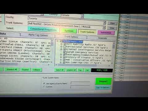 How to program your scanner.
