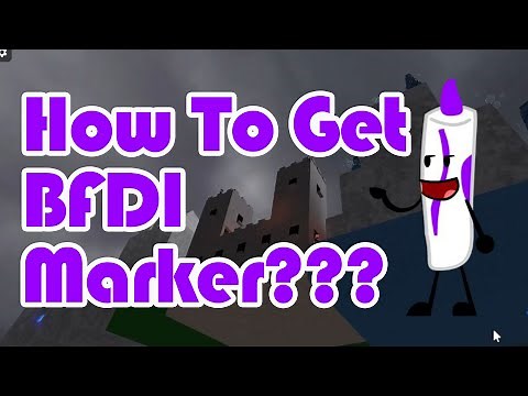 How to get BFDI Marker in Find the Markers Roblox 2023