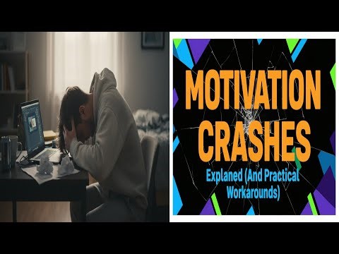 Motivation Crashes: Why They Happen & 7 Practical Fixes to Regain Drive