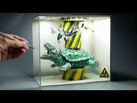How to make a Zombie Turtle vs Hydraulic Press in the Laboratory