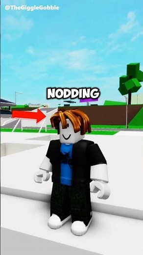 How to get Nodding Idle Animation in Roblox Brookhaven RP!? #roblox #brookhaven #shorts