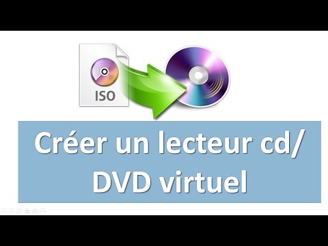 Créer un lecteur cd virtuel et installer vos logeciels sans lecteur CD ou DVD