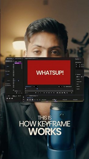 How to use Keyframes in Premiere pro! #filmmakingtips #filmmaking #videoediting #premierepro